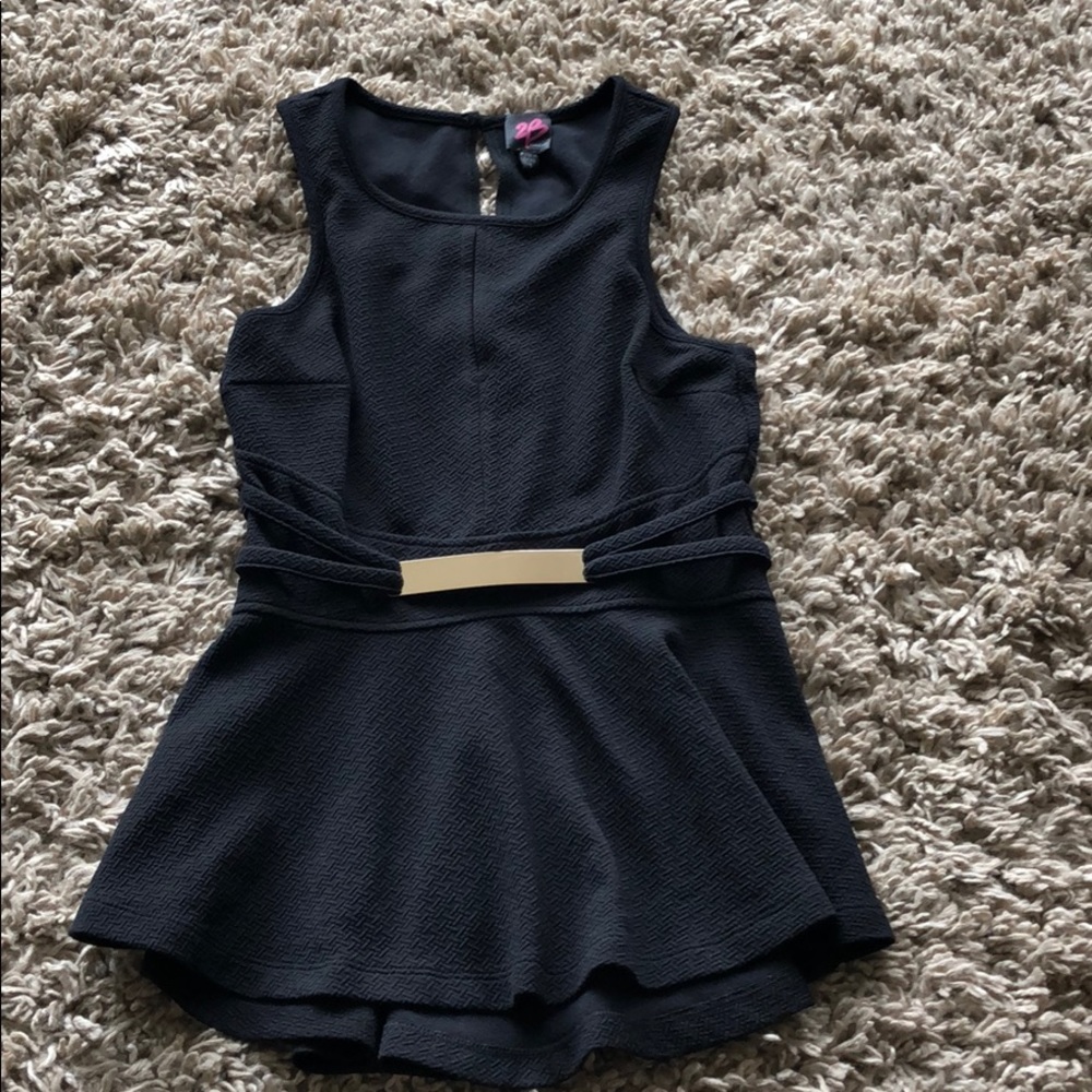 Bebe peplum top